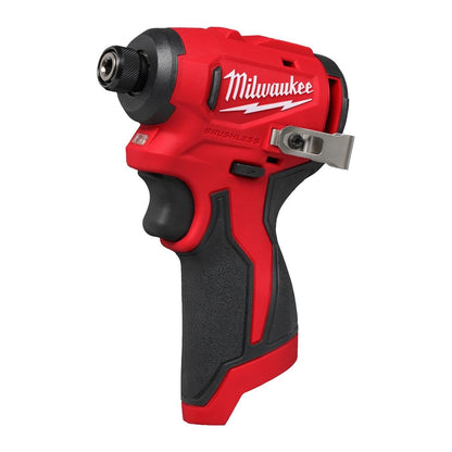 Milwaukee M12BLPP2B-422B 12V Brushless Compact Twin Pack with 2 x Batteries, Charger & Bag 4933500426