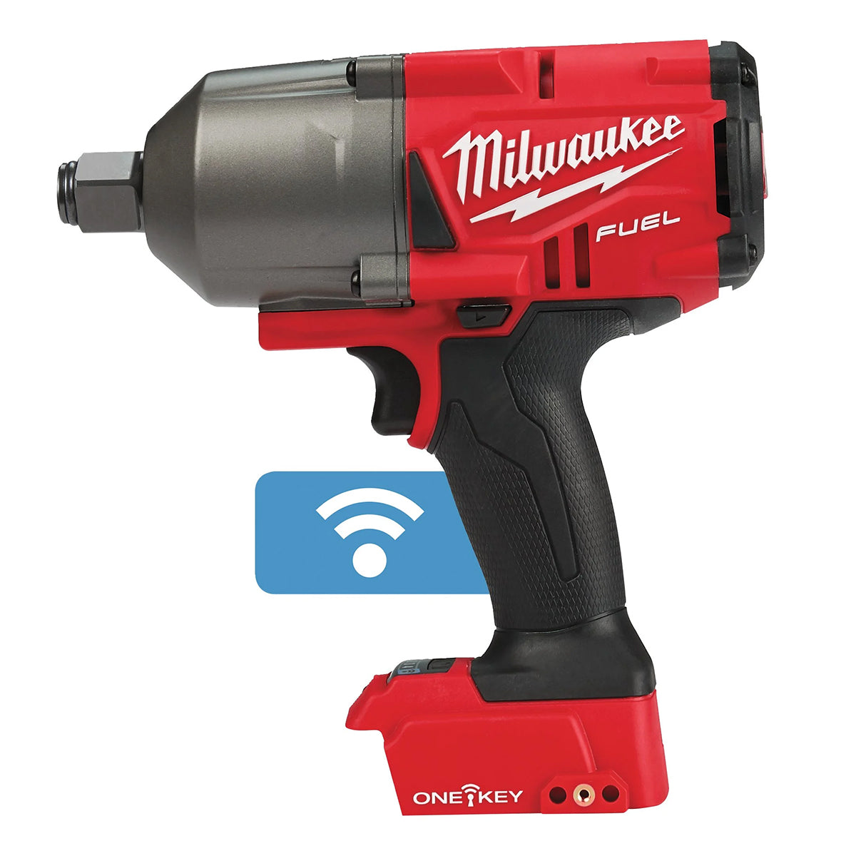 Milwaukee M18ONEPP2Q-512B 18V Fuel 3/4" Impact Wrench & Grease Gun with 2 x 12.0Ah Battery Charger & Bag