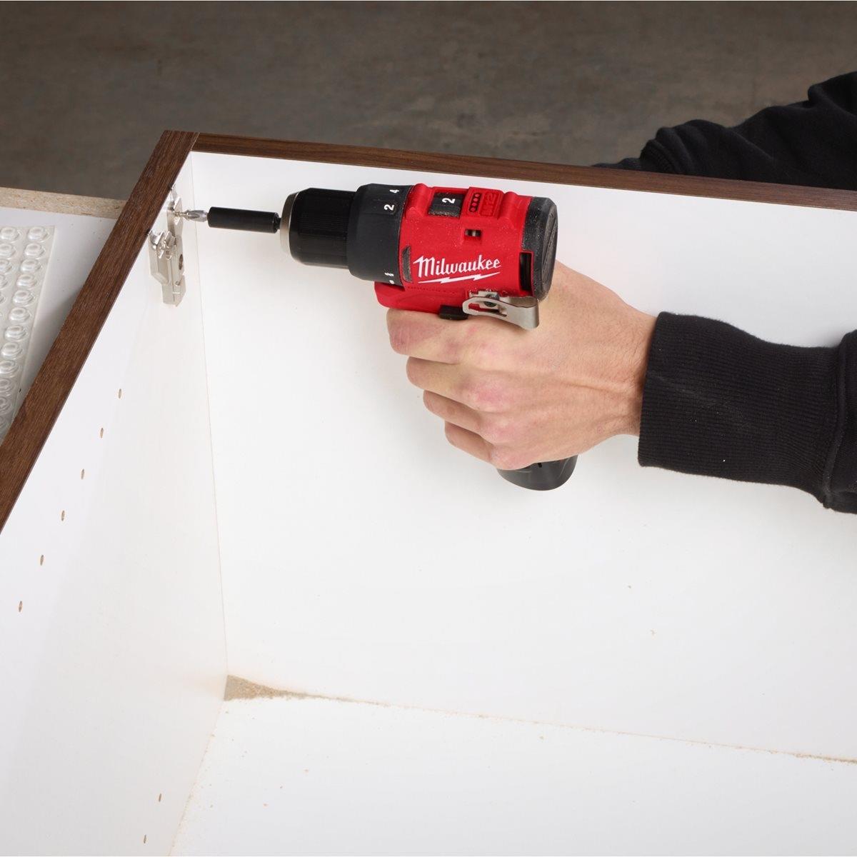 Milwaukee M12BLPP2B-422B 12V Brushless Compact Twin Pack with 2 x Batteries, Charger & Bag 4933500426
